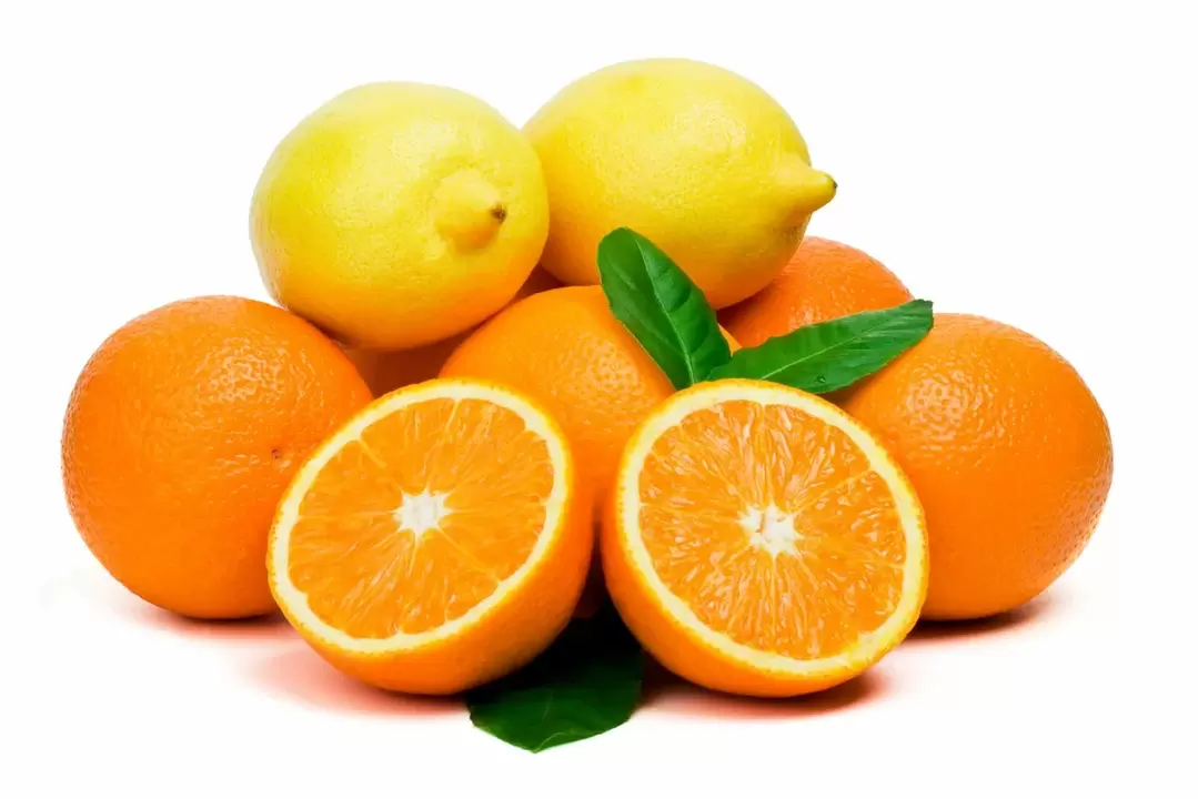 Zitrone und Orange für die Potenz